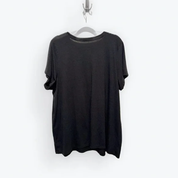 Torrid Black Tee with Love Rainbow Pride Graphic - Picture 2 of 5